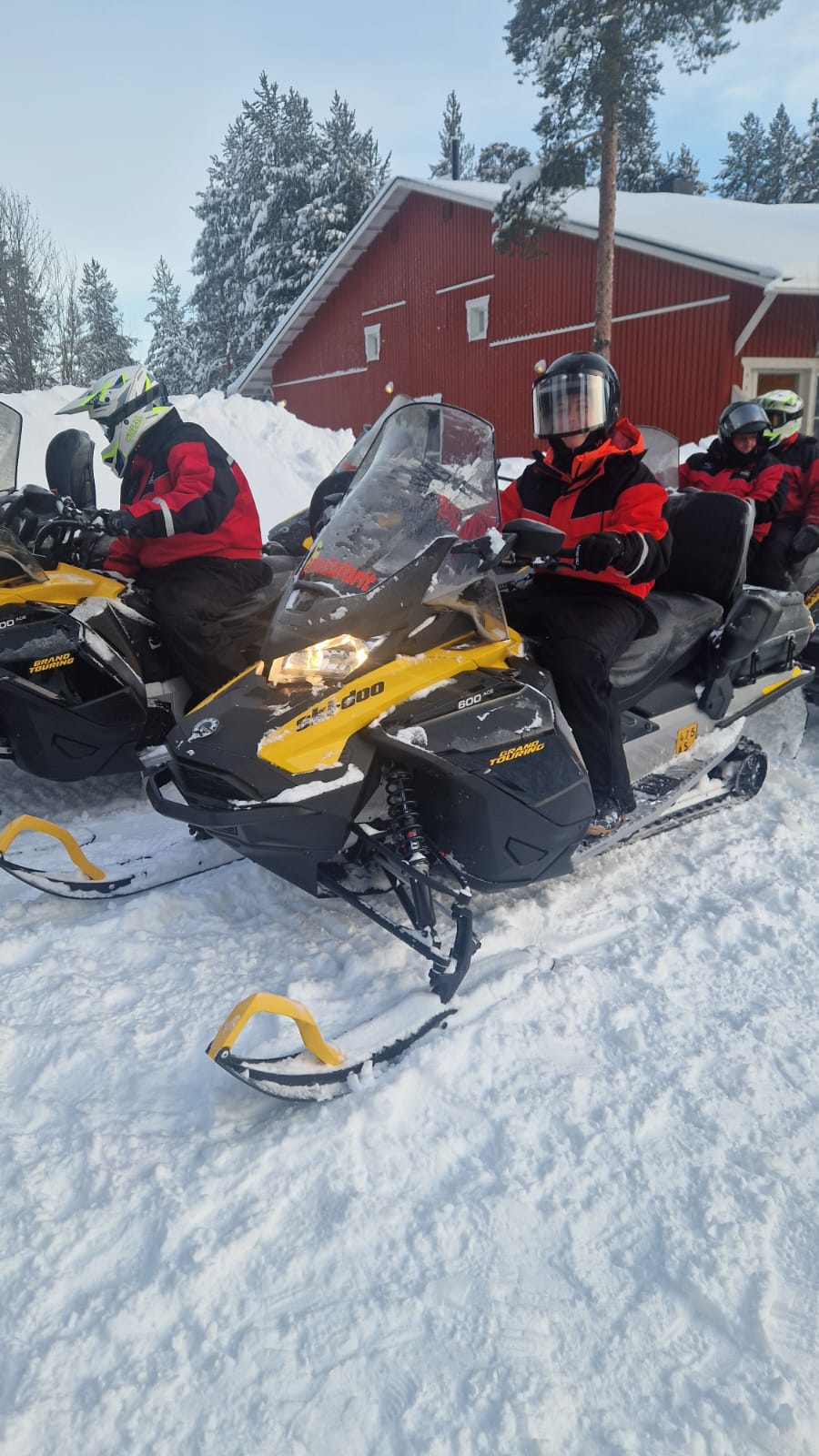 Sneeuwscootersafari